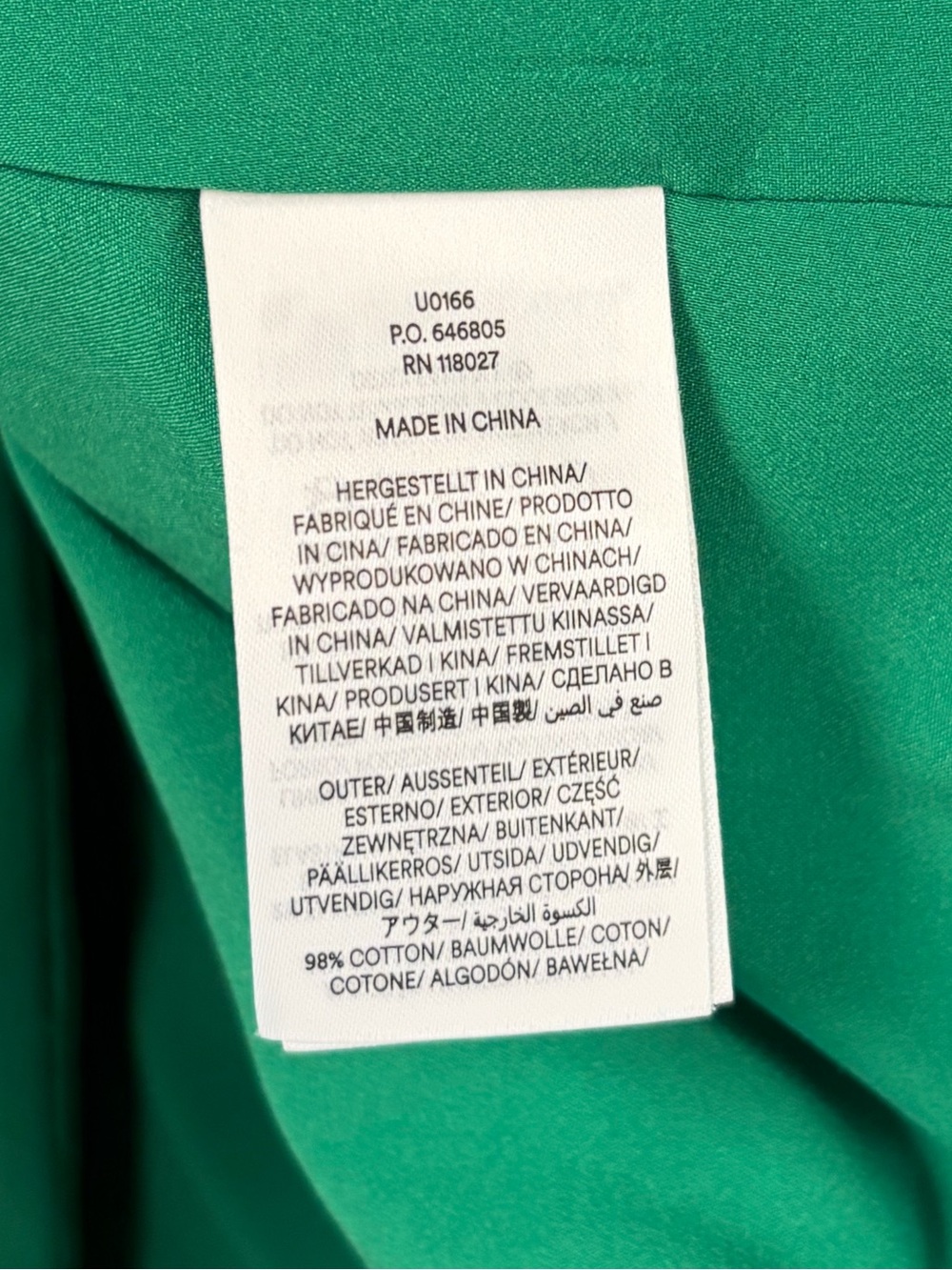 BODEN The Marylebone Corduroy Tailored Business Casual Blazer Green Size 6 NWT - Picture 8 of 10